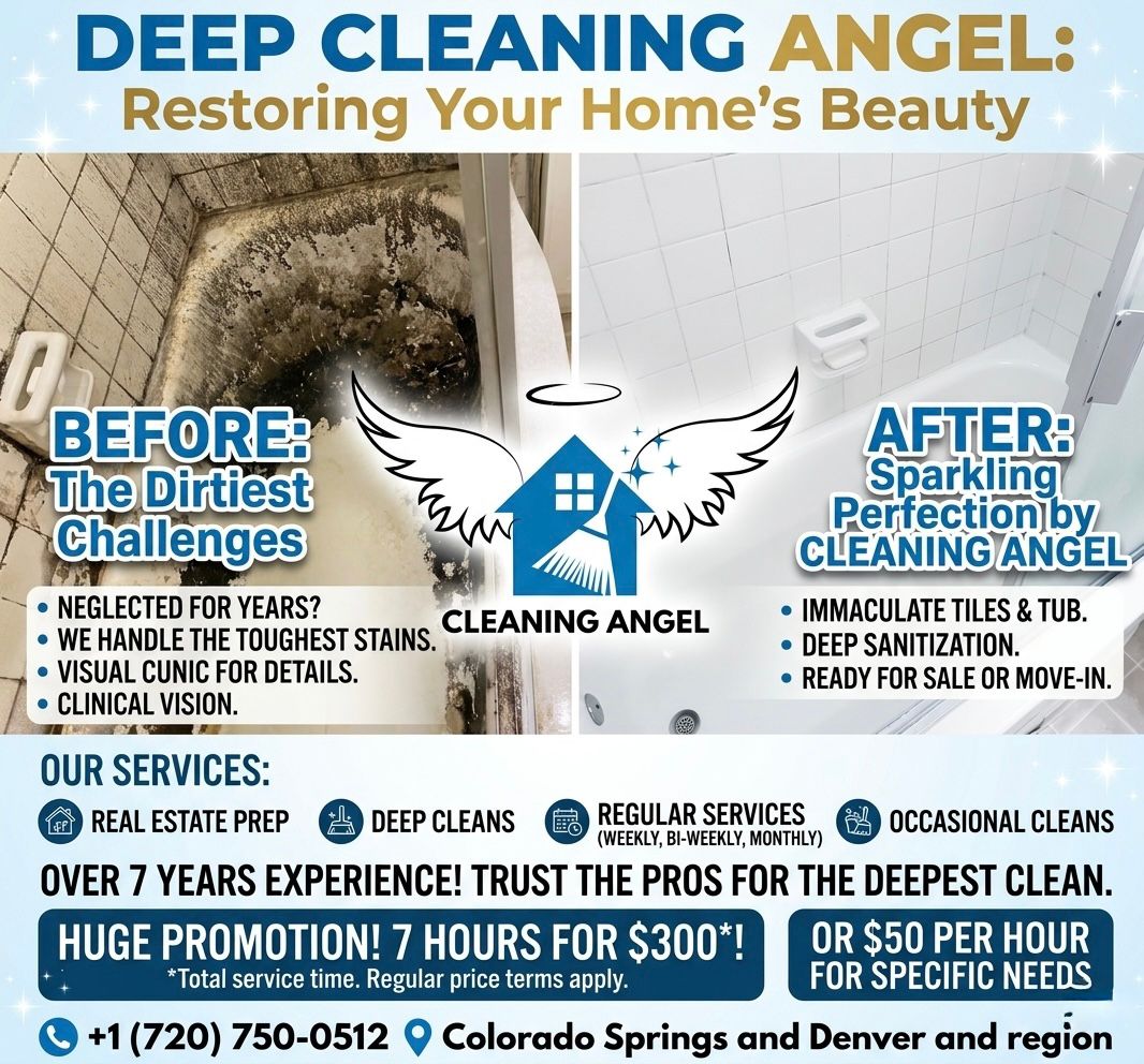 Professional cleaning service team